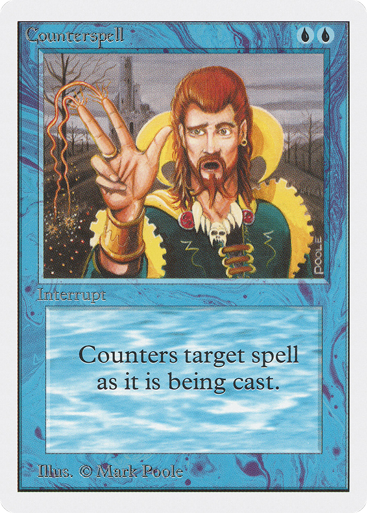 Counterspell (2ED-)  - Unlimited Edition