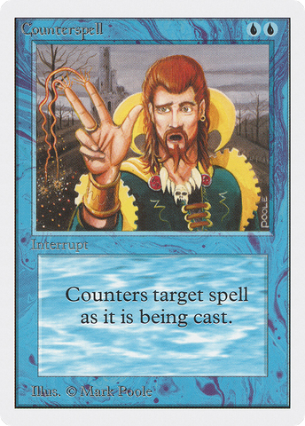 Counterspell (2ED-)  - Unlimited Edition