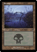 Swamp (445) (Retro Frame) (CMM-445)  - Commander Masters