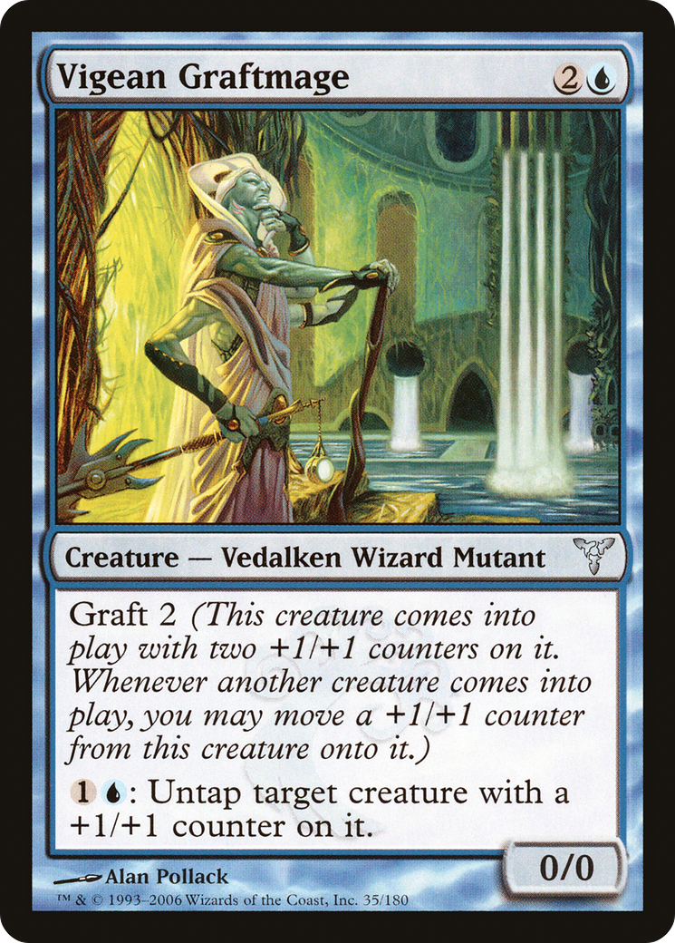 Vigean Graftmage (DIS-035) - Dissension Foil