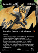 Betor, Kin to All (Borderless) (TDM-353)  - Tarkir: Dragonstorm: (Showcase)