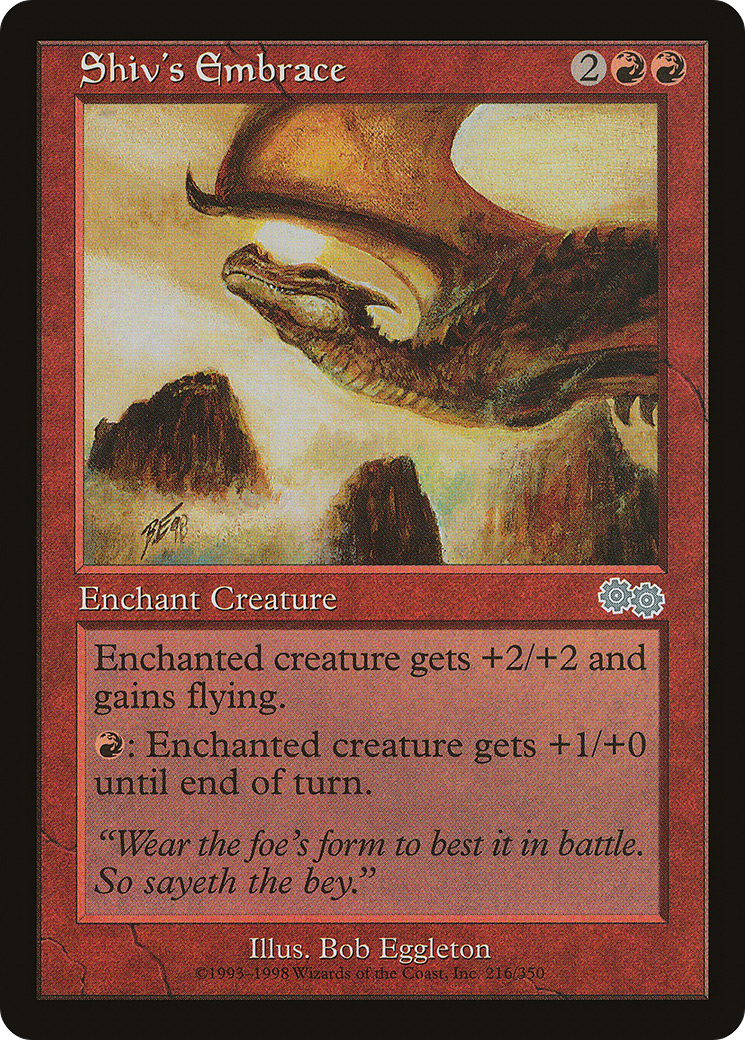 Shiv's Embrace (USG-216) - Urza's Saga