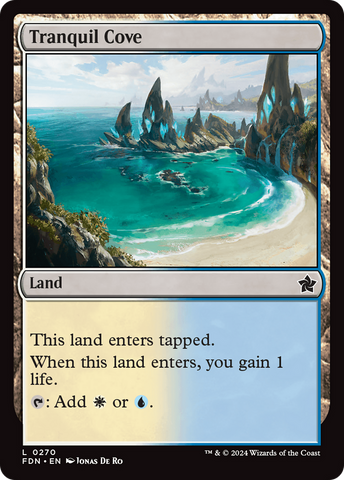 Tranquil Cove (FDN-270)  Foil - Foundations