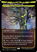 Boseiju, Who Shelters All (Neon Yellow) (SLD-426)  Foil - Secret Lair Drop: (Showcase)