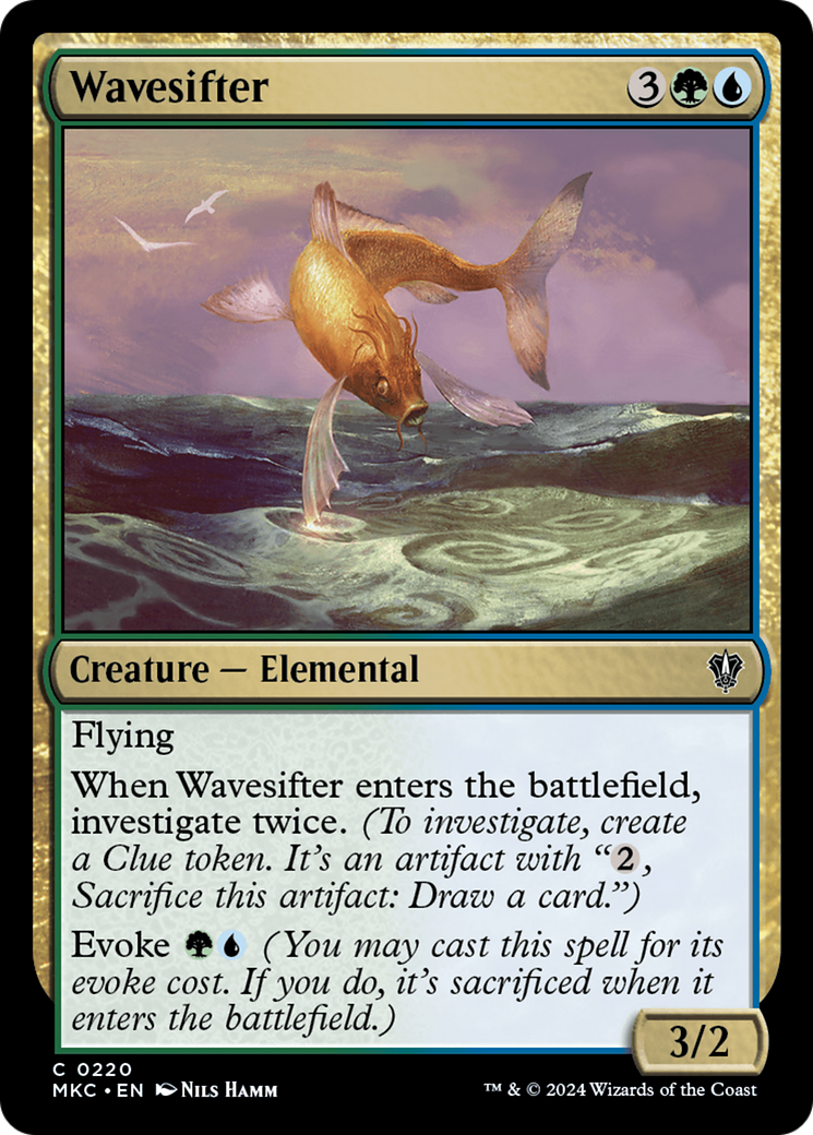 Wavesifter (MKC-220)  - Murders at Karlov Manor Commander
