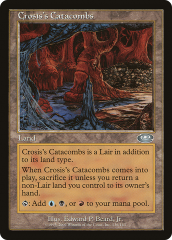 Crosis's Catacombs (PLS-136)  Foil - Planeshift