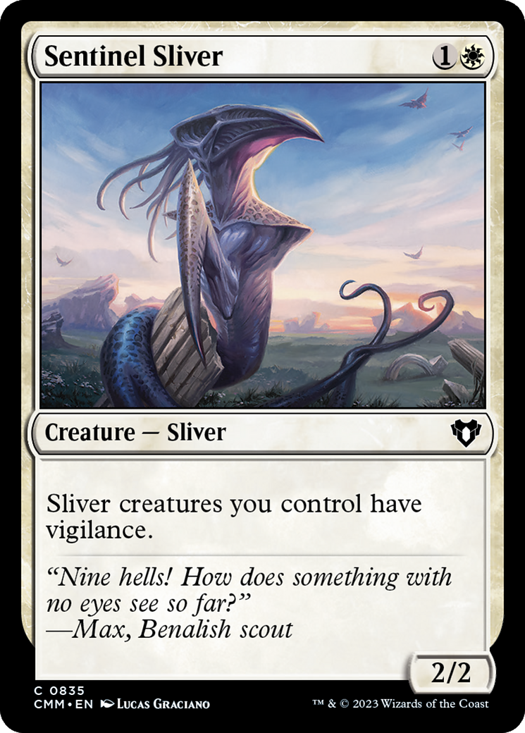 Sentinel Sliver (CMM-835)  - Commander Masters