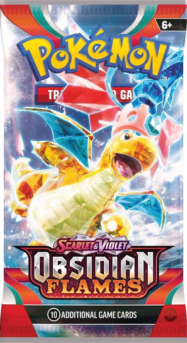 Pokemon Scarlet & Violet: Obsidian Flames - Booster Pack