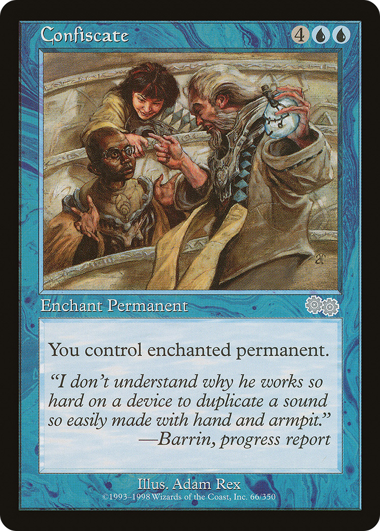 Confiscate (USG-066)  - Urza's Saga