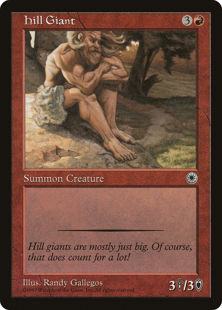 Hill Giant (POR-)  - Portal