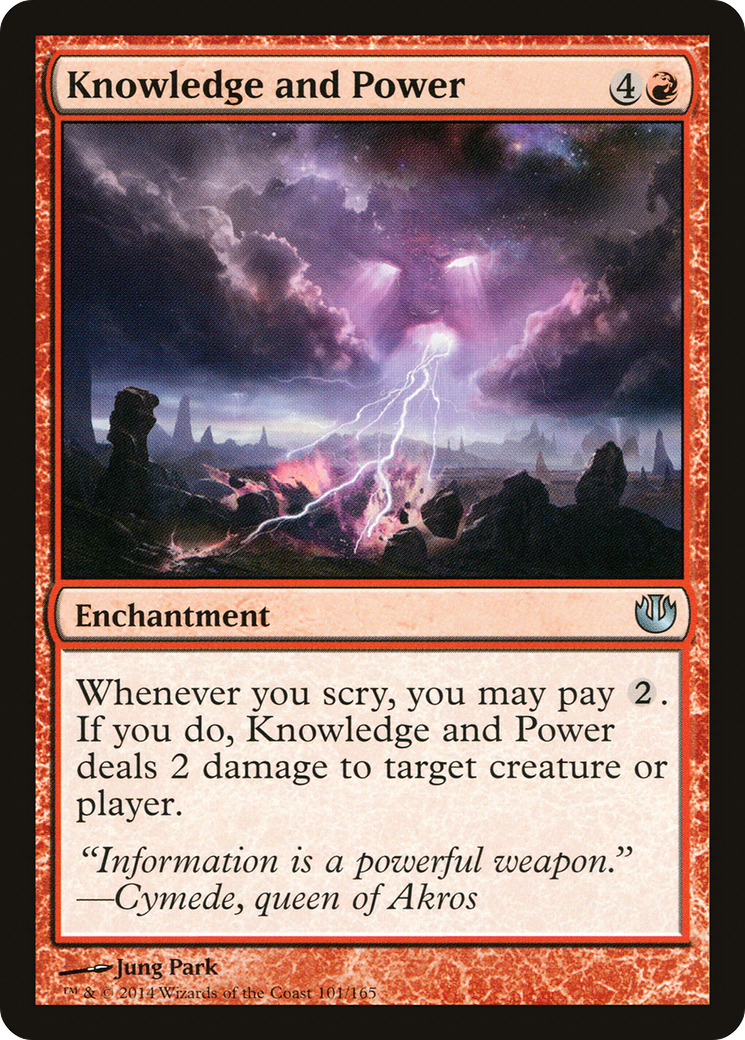 Knowledge and Power (JOU-101) - Journey into Nyx