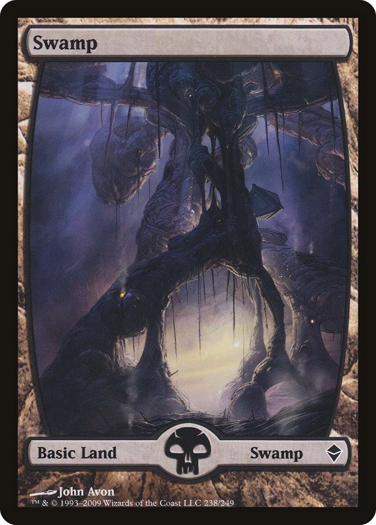 Swamp (238) - Full Art (ZEN-238)  - Zendikar