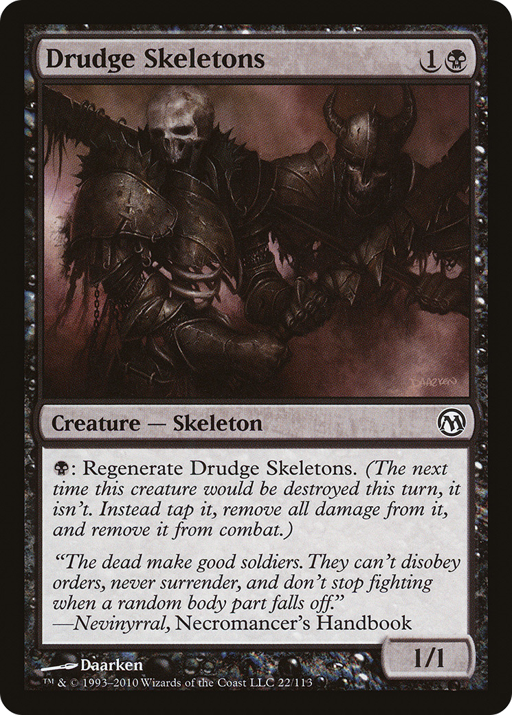 Drudge Skeletons (DPA-022)  - Duels of the Planeswalkers