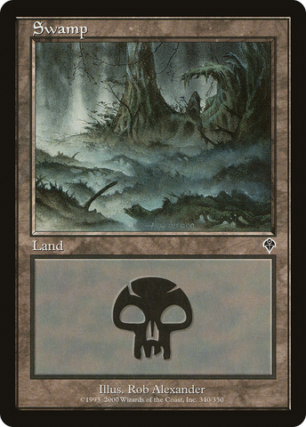 Swamp (340) (INV-340) - Invasion Foil