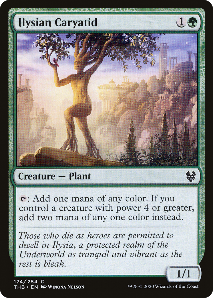 Ilysian Caryatid (THB-174)  - Theros Beyond Death