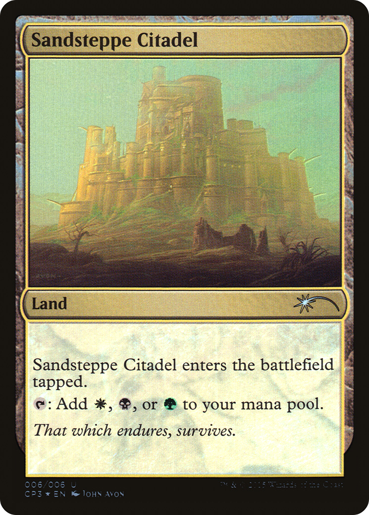 Sandsteppe Citadel (UMP-006)  Foil - Magic Origins Clash Pack