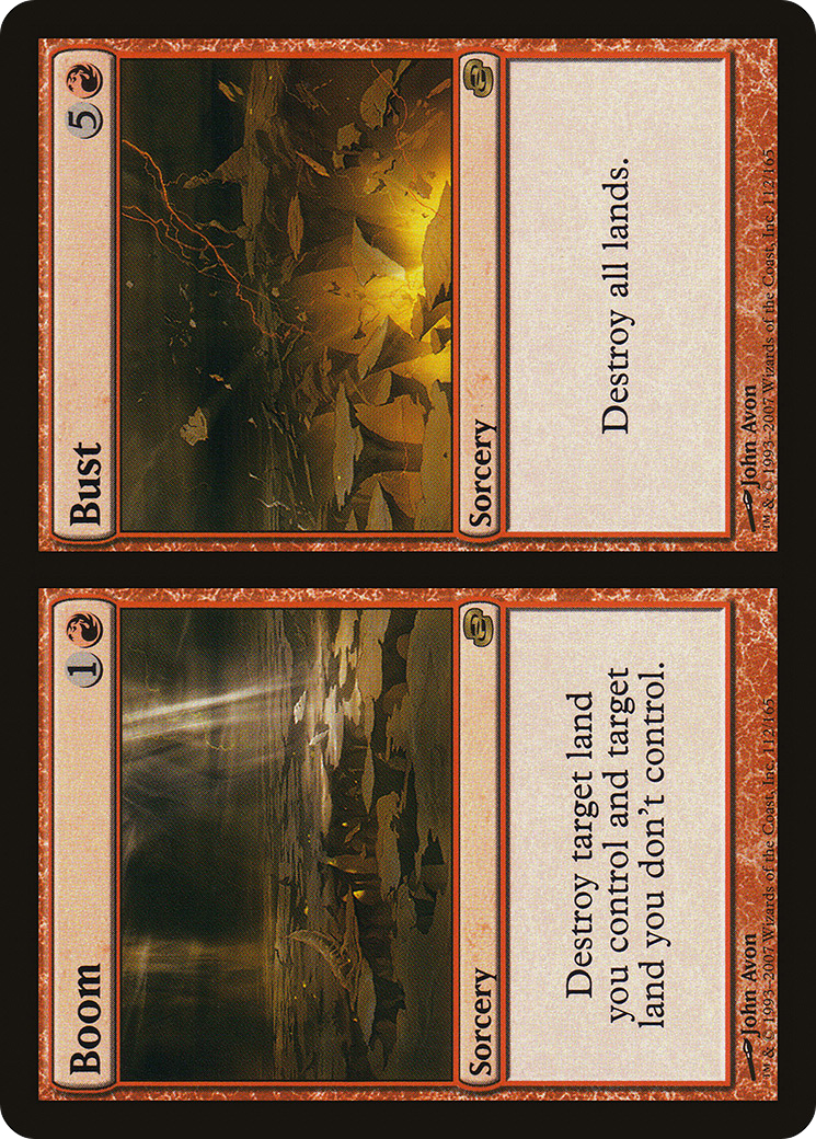 Boom // Bust (PLC-112)  Foil - Planar Chaos