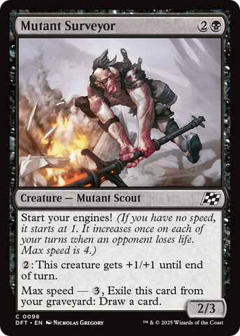 Mutant Surveyor (DFT-098)  Foil - Aetherdrift