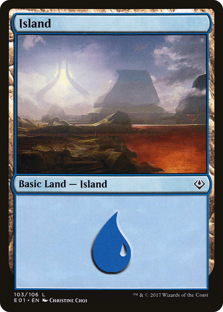 Island (103) (AC2-103)  - Archenemy: Nicol Bolas