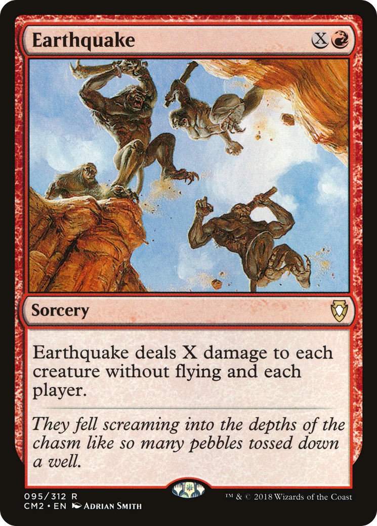 Earthquake (CM2-095)  - Commander Anthology Volume II