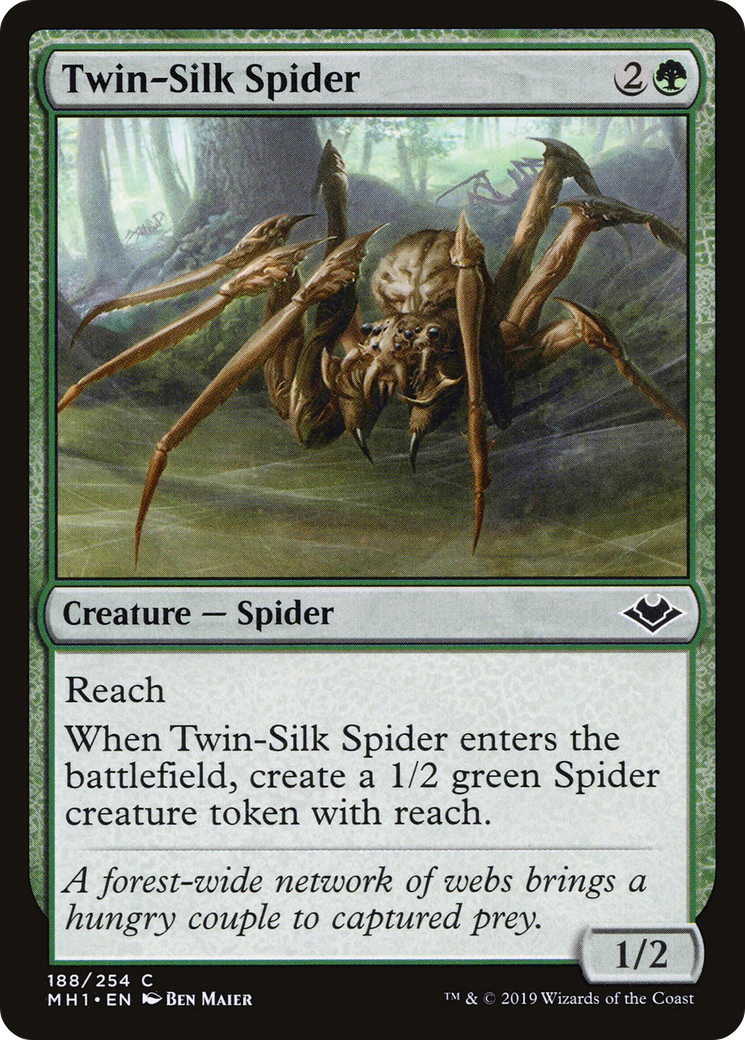 Twin-Silk Spider (MH1-188) - Modern Horizons