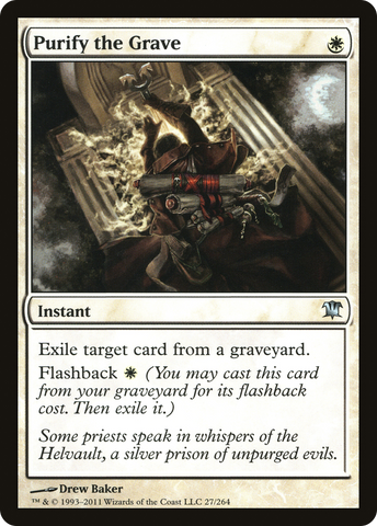 Purify the Grave (ISD-027)  Foil - Innistrad