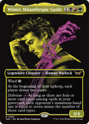 Winter, Misanthropic Guide (Showcase) (DSK-365)  Foil - Duskmourn: House of Horror (Borderless)