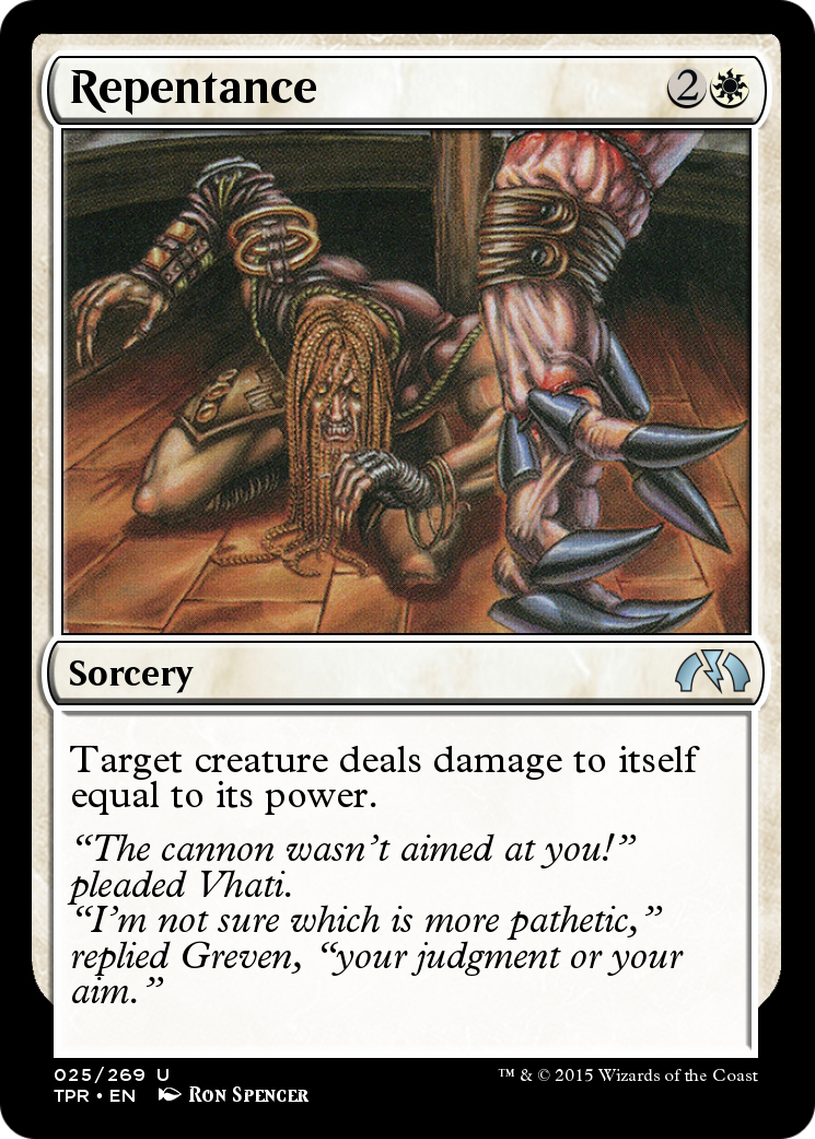 Repentance (TPR-025)  Foil - Tempest Remastered