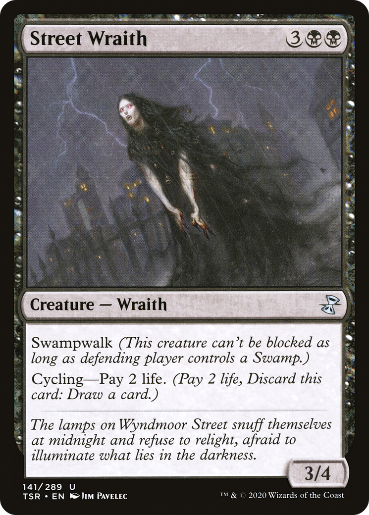 Street Wraith (TSR-141)  Foil - Time Spiral Remastered