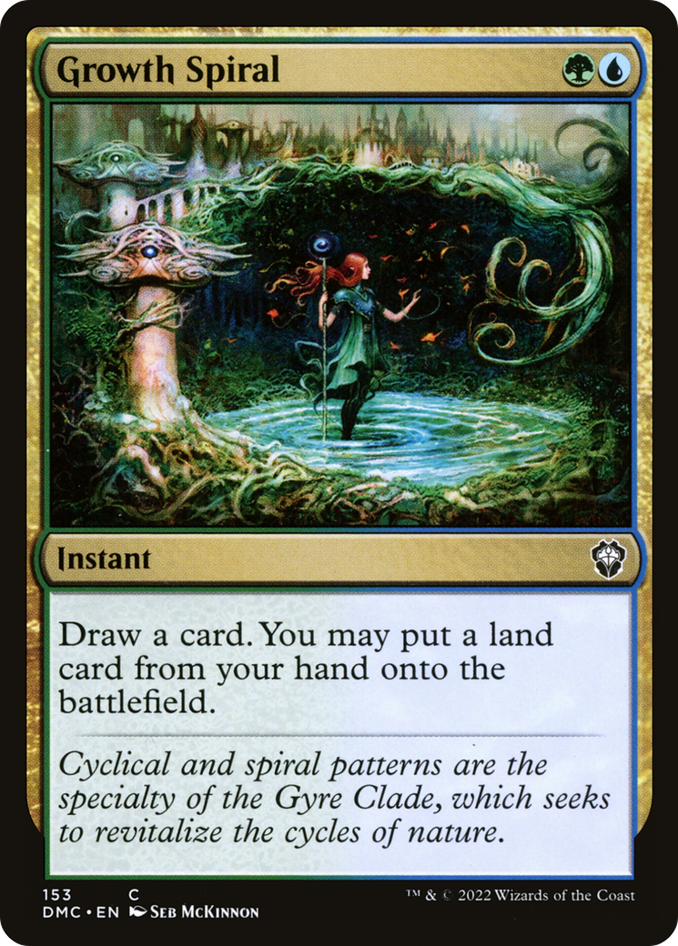 Growth Spiral (DMC-153)  - Dominaria United Commander