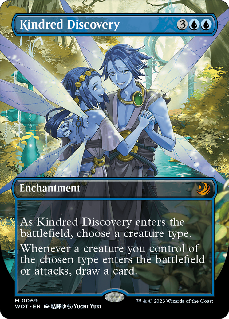 Kindred Discovery (Anime Borderless) (WOT-069)  - Wilds of Eldraine: Enchanting Tales