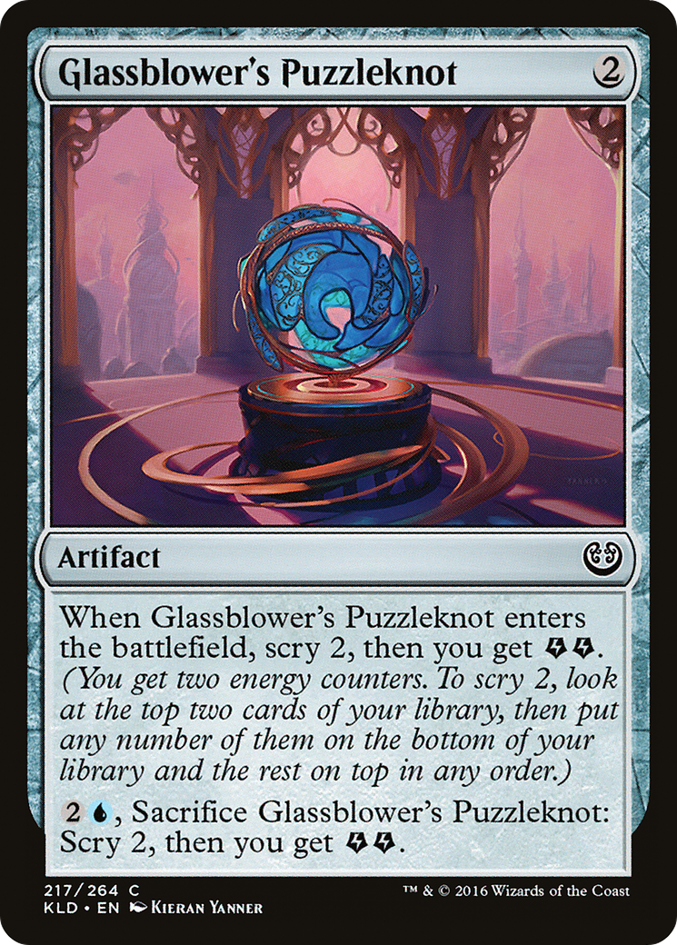 Glassblower's Puzzleknot (KLD-217)  Foil - Kaladesh