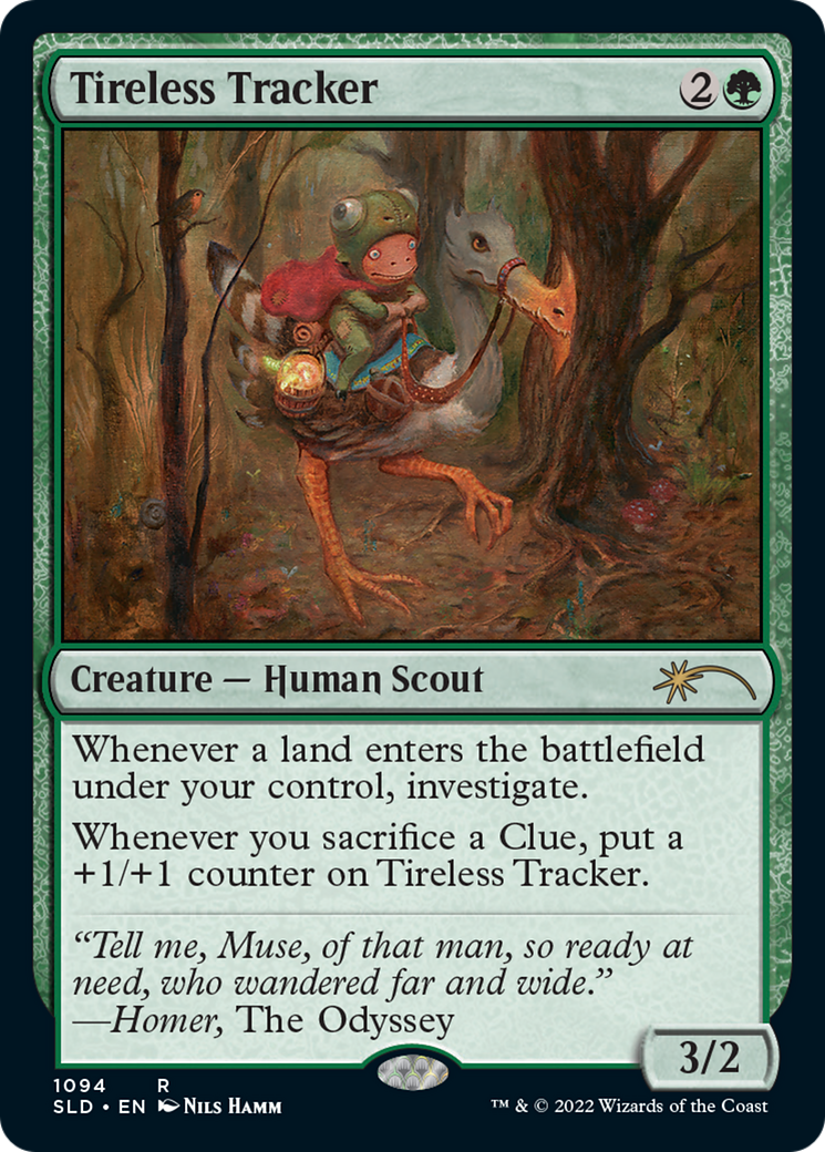 Tireless Tracker (1094) (SLD-1094)  Foil - Secret Lair Drop