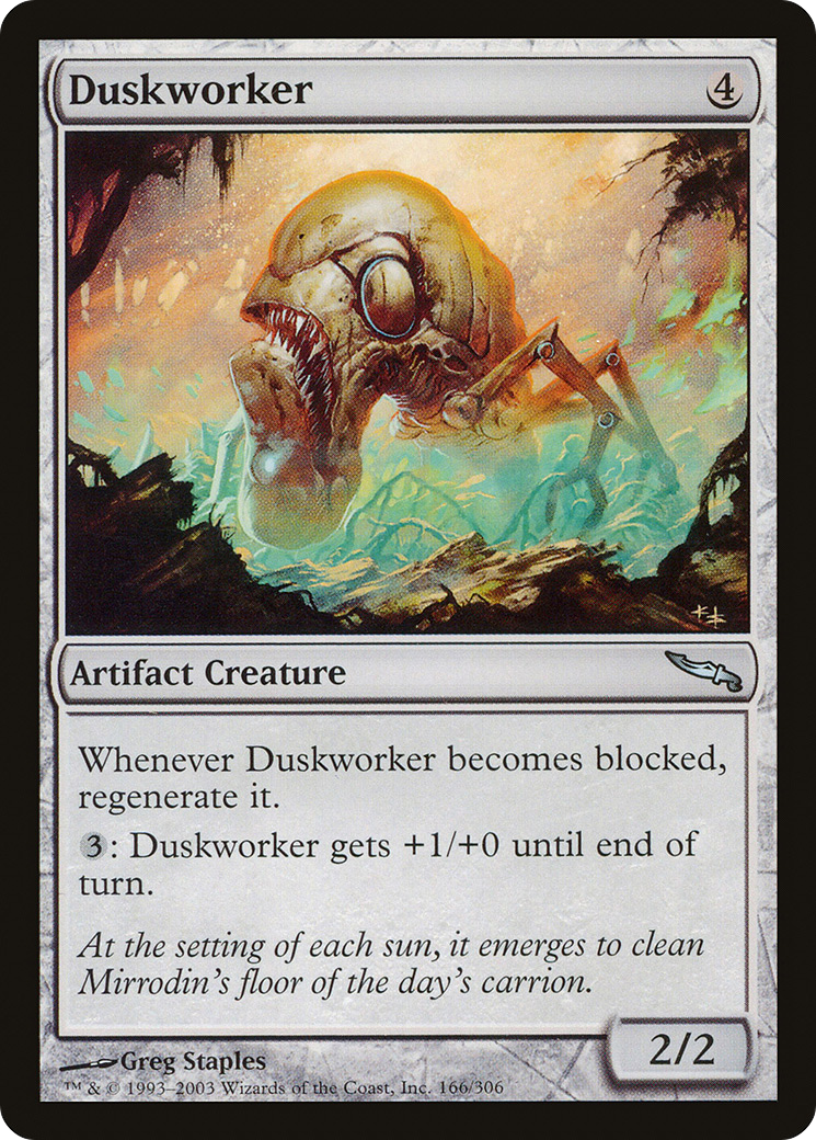 Duskworker (MRD-166)  Foil - Mirrodin