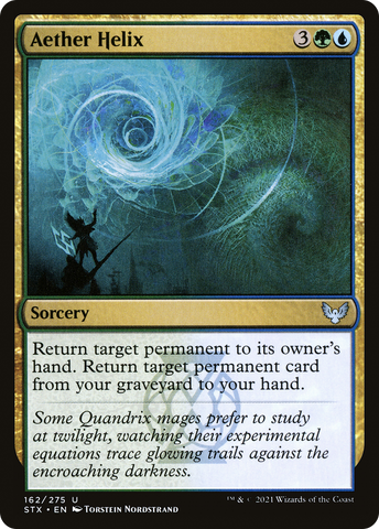 Aether Helix (STX-162)  Foil - Strixhaven: School of Mages