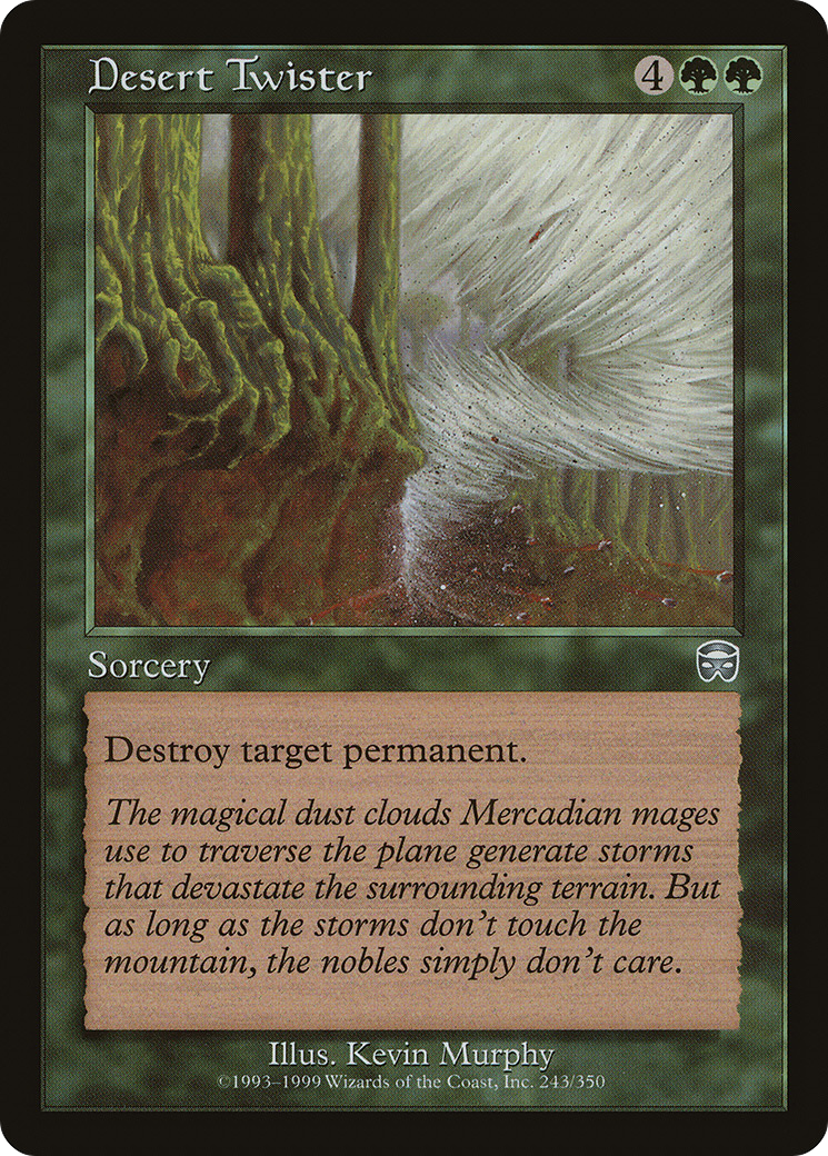 Desert Twister (MMQ-243)  Foil - Mercadian Masques