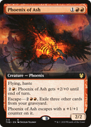 Phoenix of Ash (Extended Art) (THB-319)  - Theros Beyond Death: (Extended Art)
