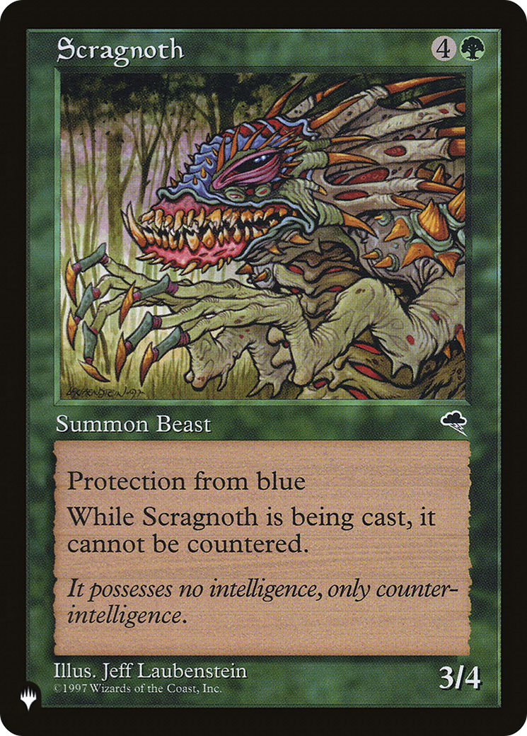 Scragnoth (LIST-TMP-253)  - The List