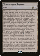 Terramorphic Expanse (Full-Text Lands) (SLD-585)  Foil - Secret Lair Drop