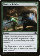 Master's Rebuke (NEO-202)  - Kamigawa: Neon Dynasty