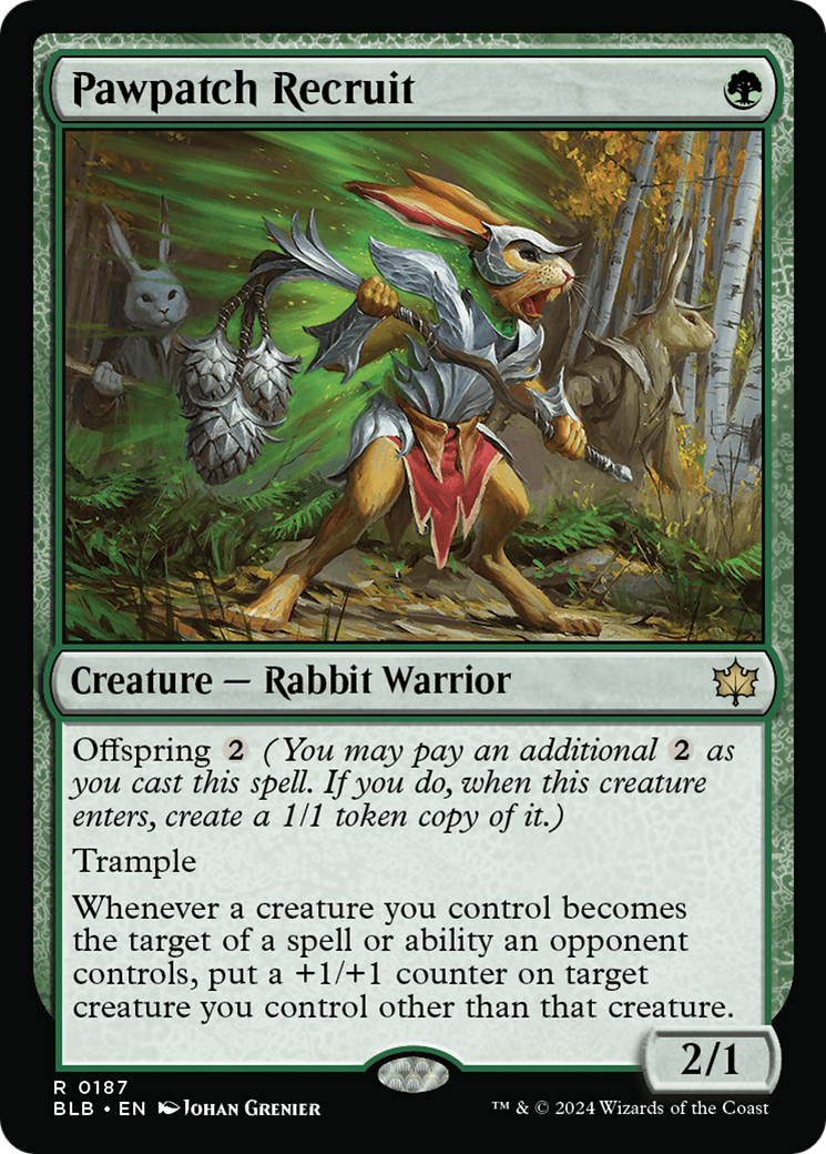 Pawpatch Recruit (BLB-187)  - Bloomburrow