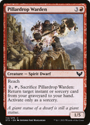 Pillardrop Warden (STX-112)  Foil - Strixhaven: School of Mages