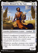 Daxos, Blessed by the Sun (LIST-THB-9)  - The List: (enchantment)