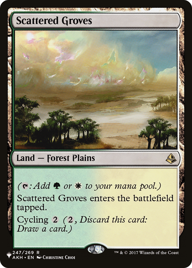 Scattered Groves (LIST-AKH-247)  - The List