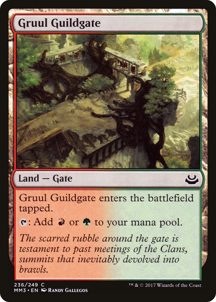 Gruul Guildgate (MM3-236)  - Modern Masters 2017