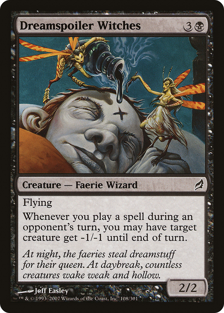 Dreamspoiler Witches (LRW-108) - Lorwyn Foil