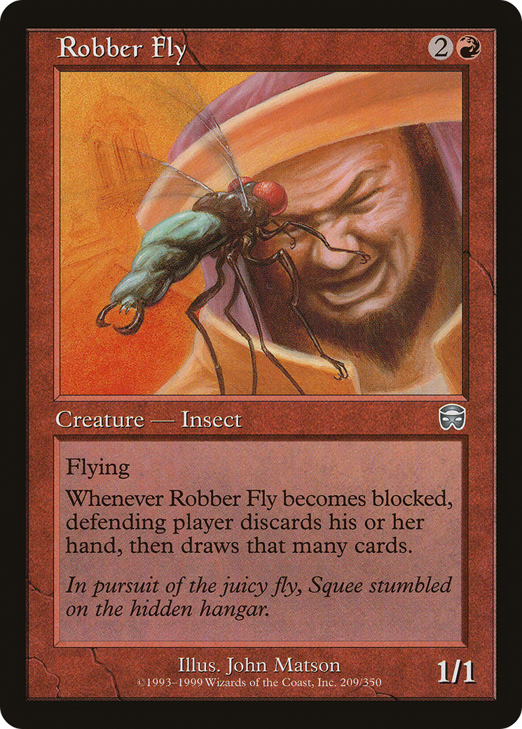 Robber Fly (MMQ-209)  - Mercadian Masques