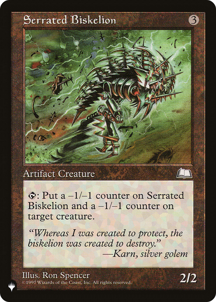 Serrated Biskelion (LIST-WTH-156)  - The List