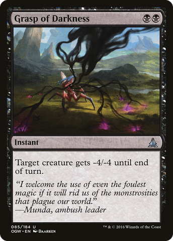 Grasp of Darkness (OGW-085)  Foil - Oath of the Gatewatch