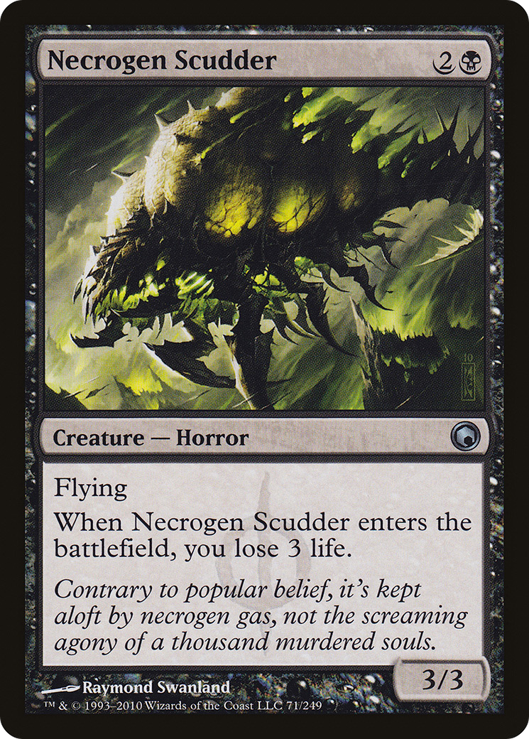 Necrogen Scudder (SOM-071)  - Scars of Mirrodin